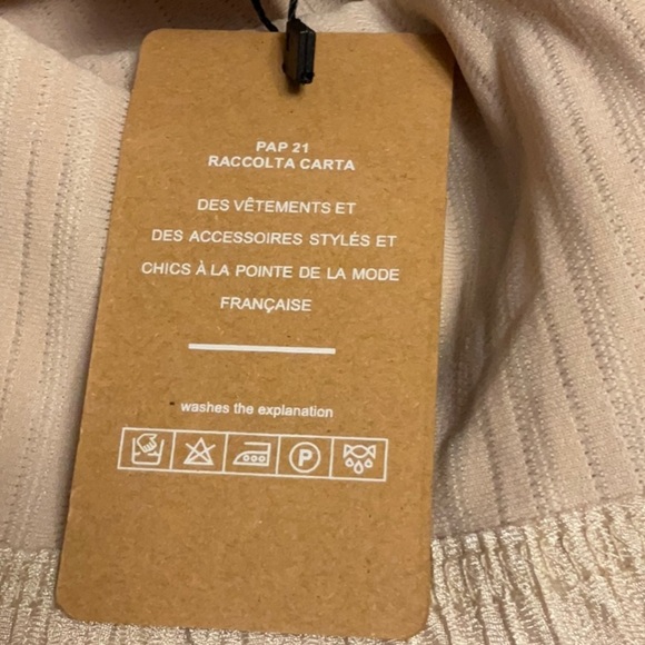 SHEIN Tan Gold Spaghetti Strap Slip Midi Dress - Picture 8 of 9